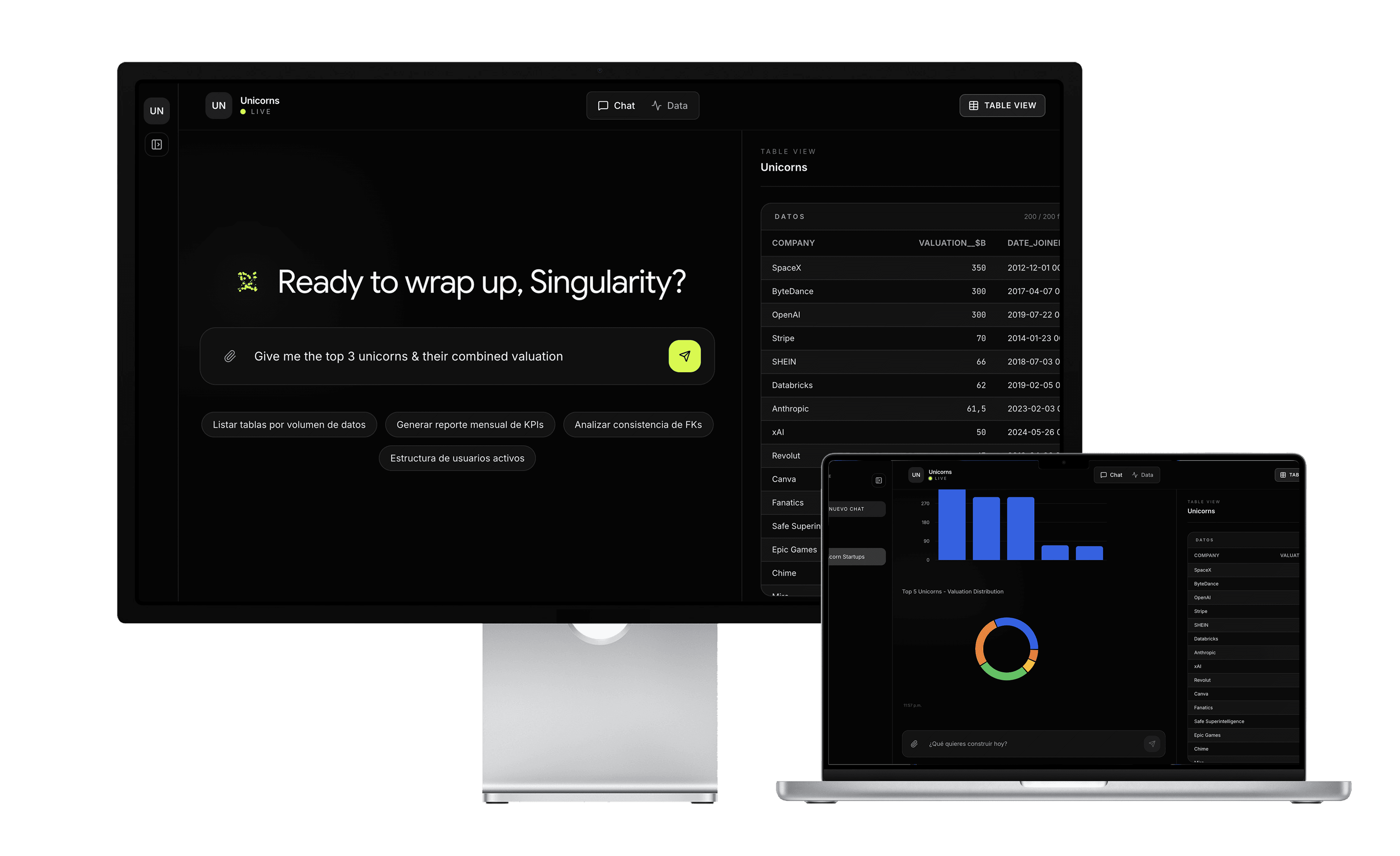 Reasoning Labs Dashboard Interface